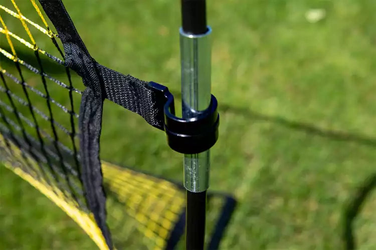 Football trainer two sided rebound net