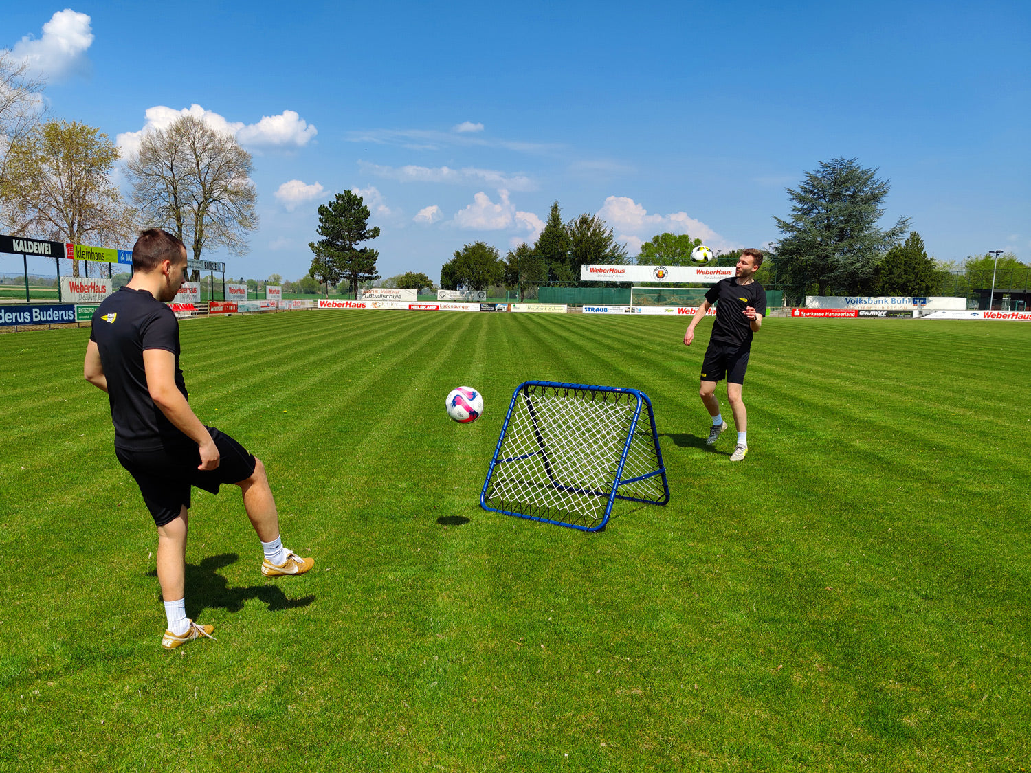 Multiplayer bounce net double sided 100cm x 100cm