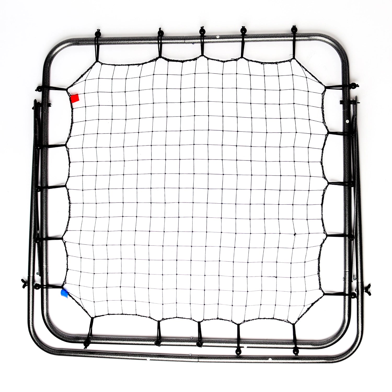 Rebounder set with inflatable ball