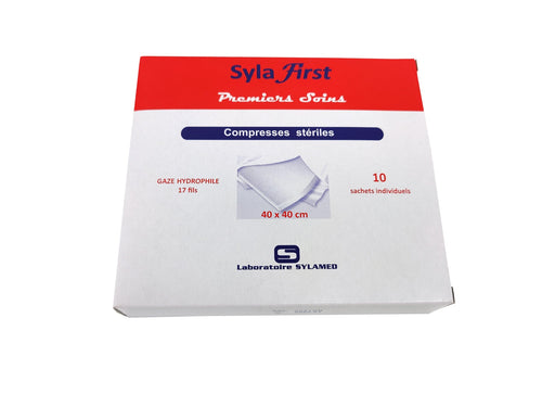 Medical compress packs - 10cm x 10cm