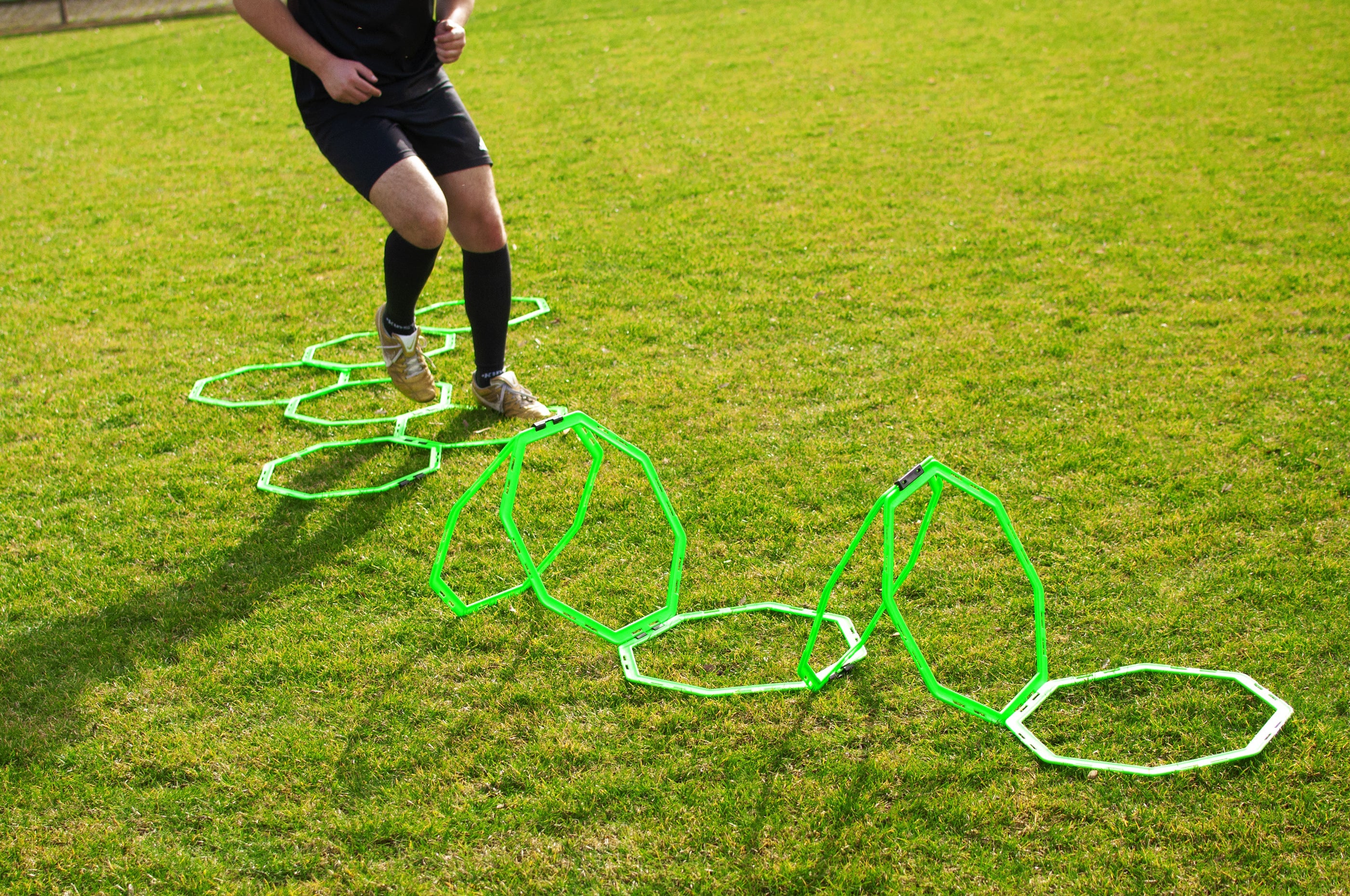 Achteckige Koordinationsleiter mit Tragetasche