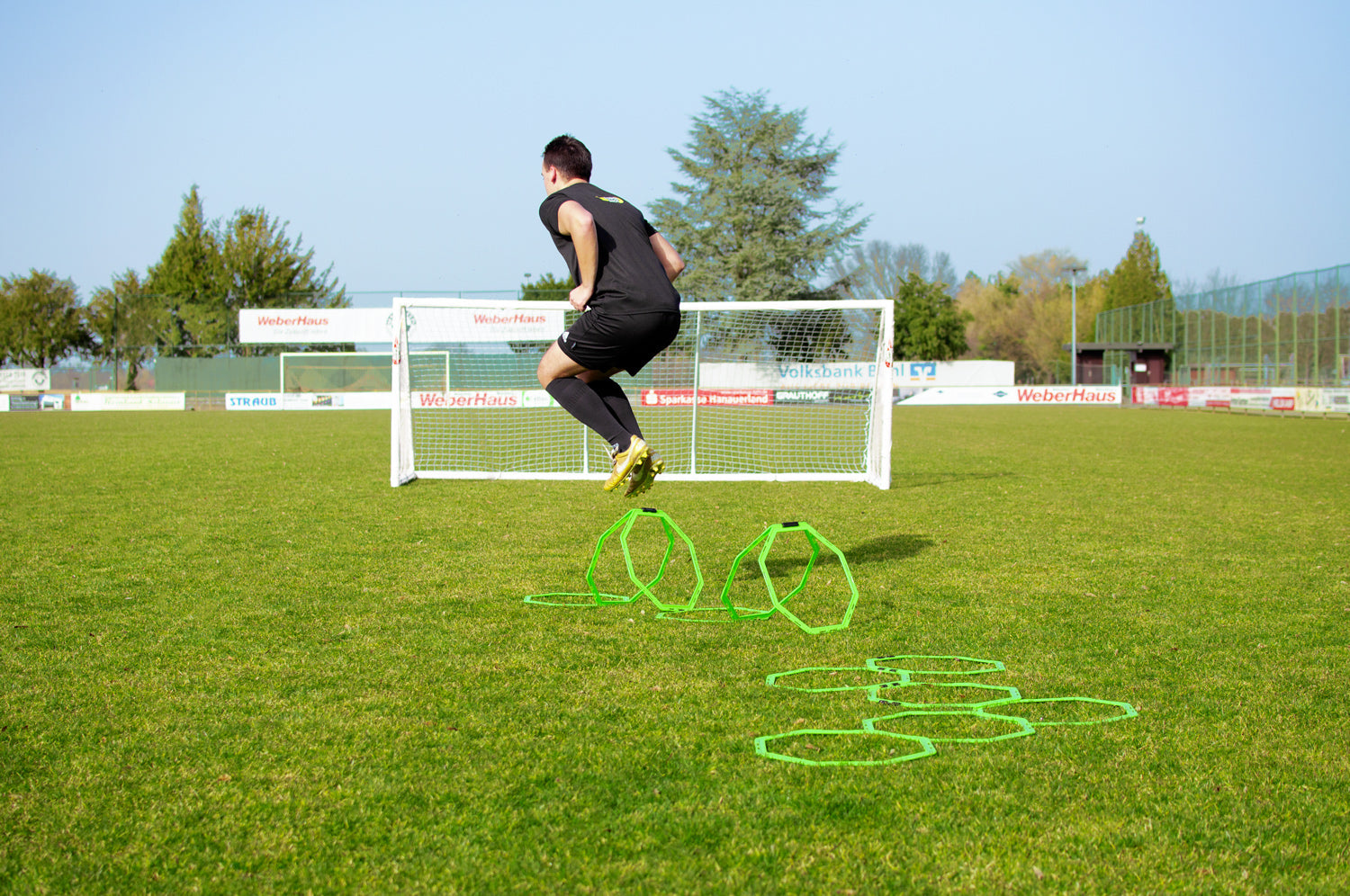 Achteckige Koordinationsleiter mit Tragetasche