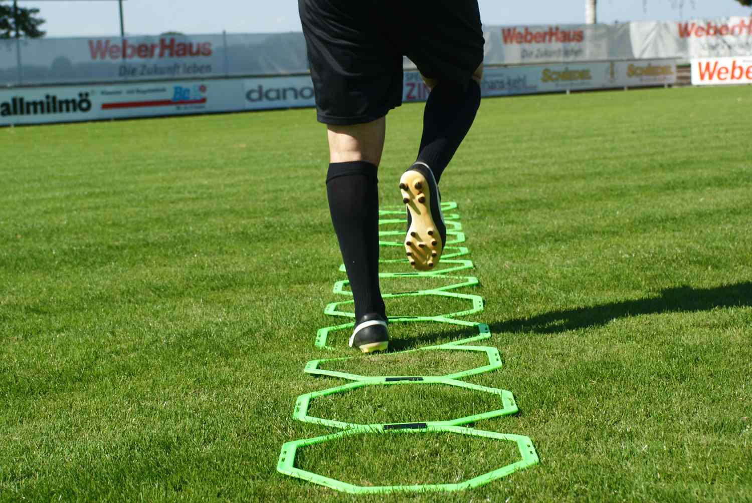 Achteckige Koordinationsleiter mit Tragetasche