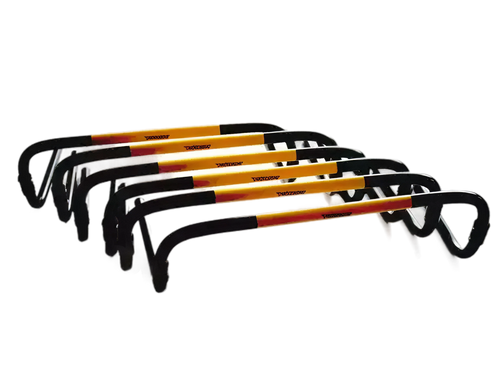 Set of 6 Self-Return Training Hurdles – 25cm