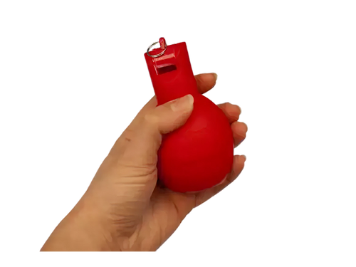 Hand squeeze whistle - set of 3