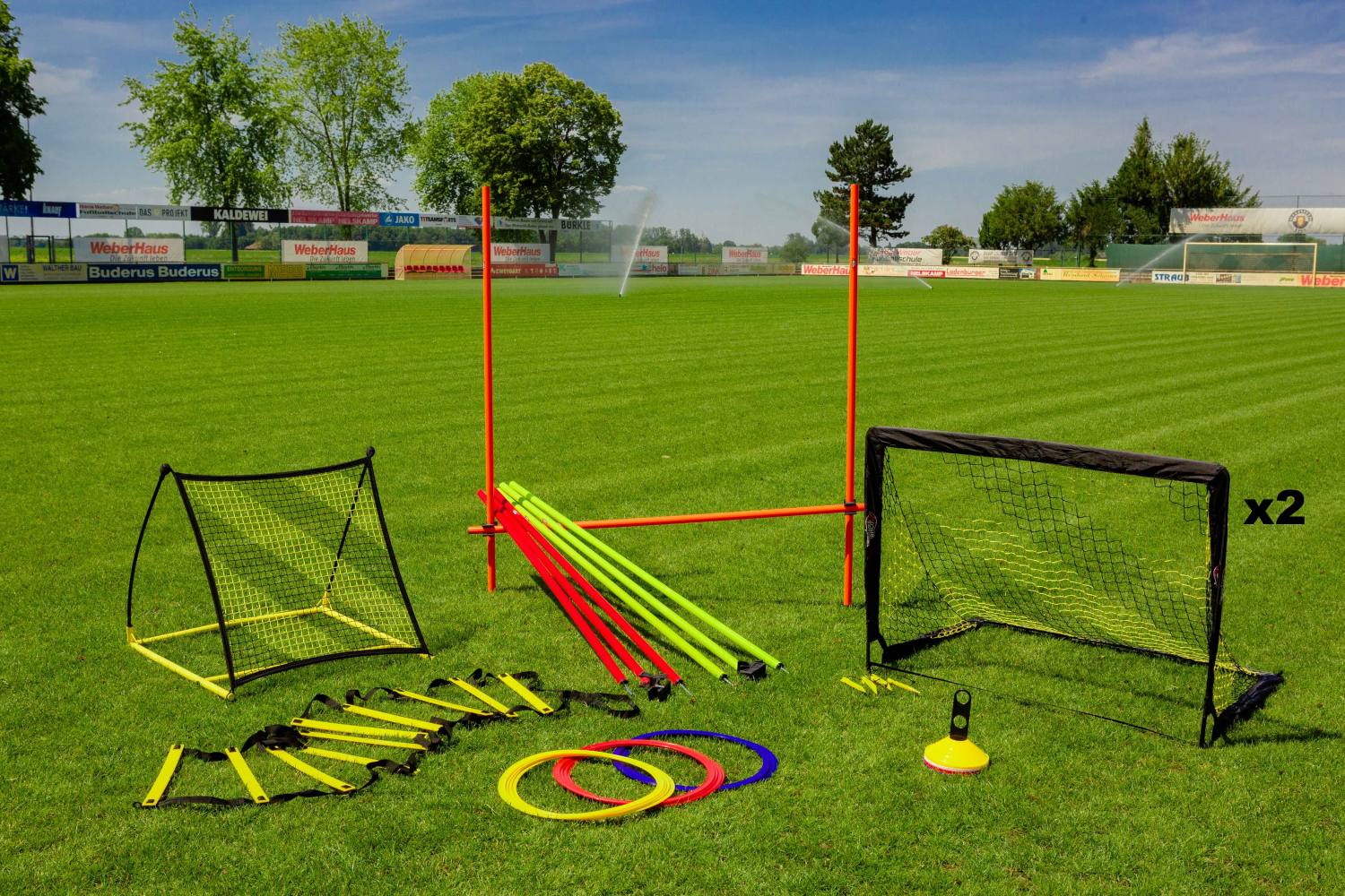 Pop Up Football Training Kit