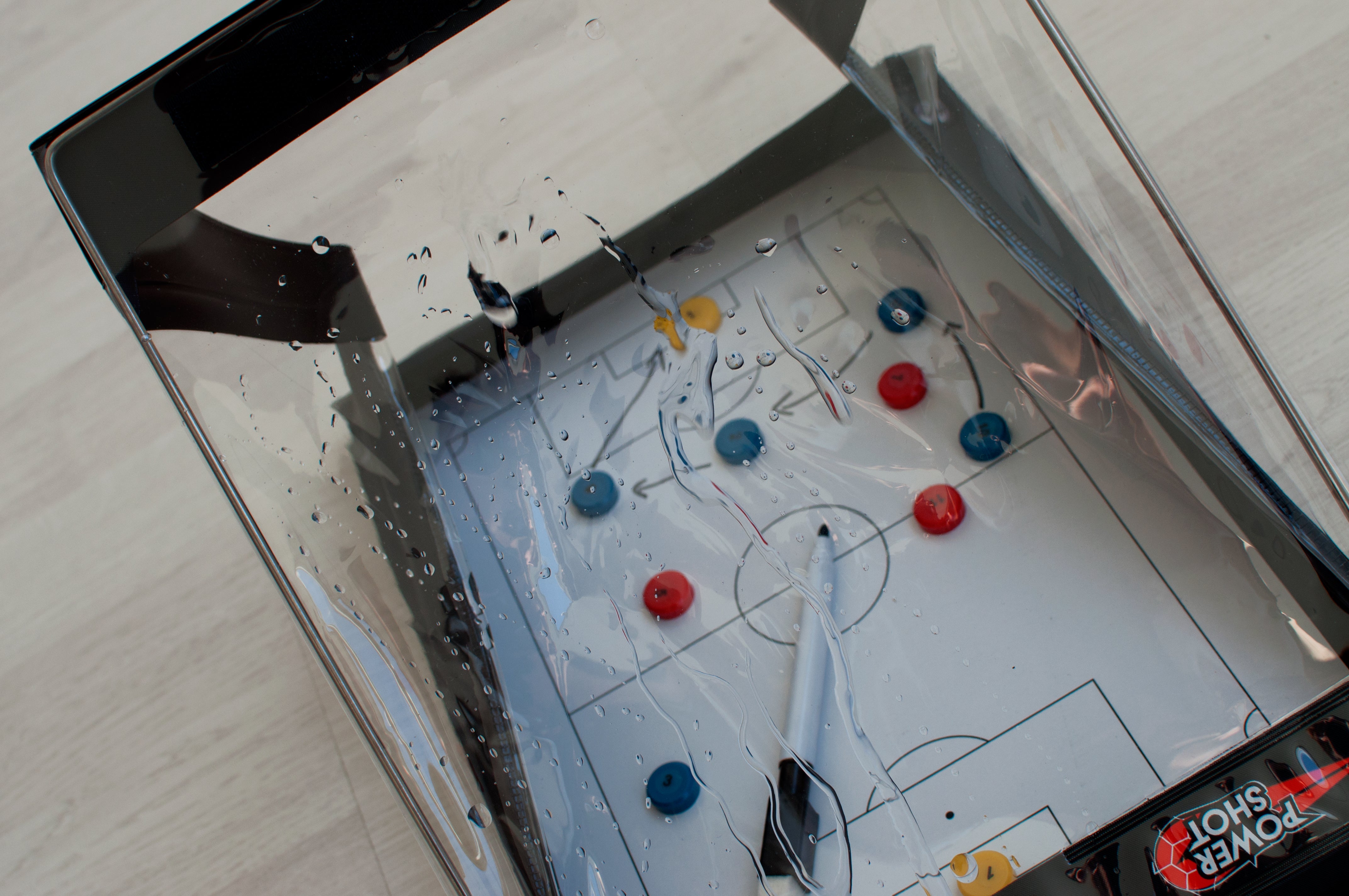 Taktisches Fußballbrett, wasserdicht, 24 cm x 35 cm