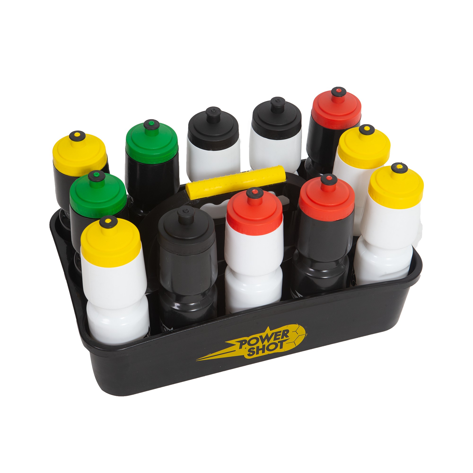 Bottle carrier holds up to 12 bottles