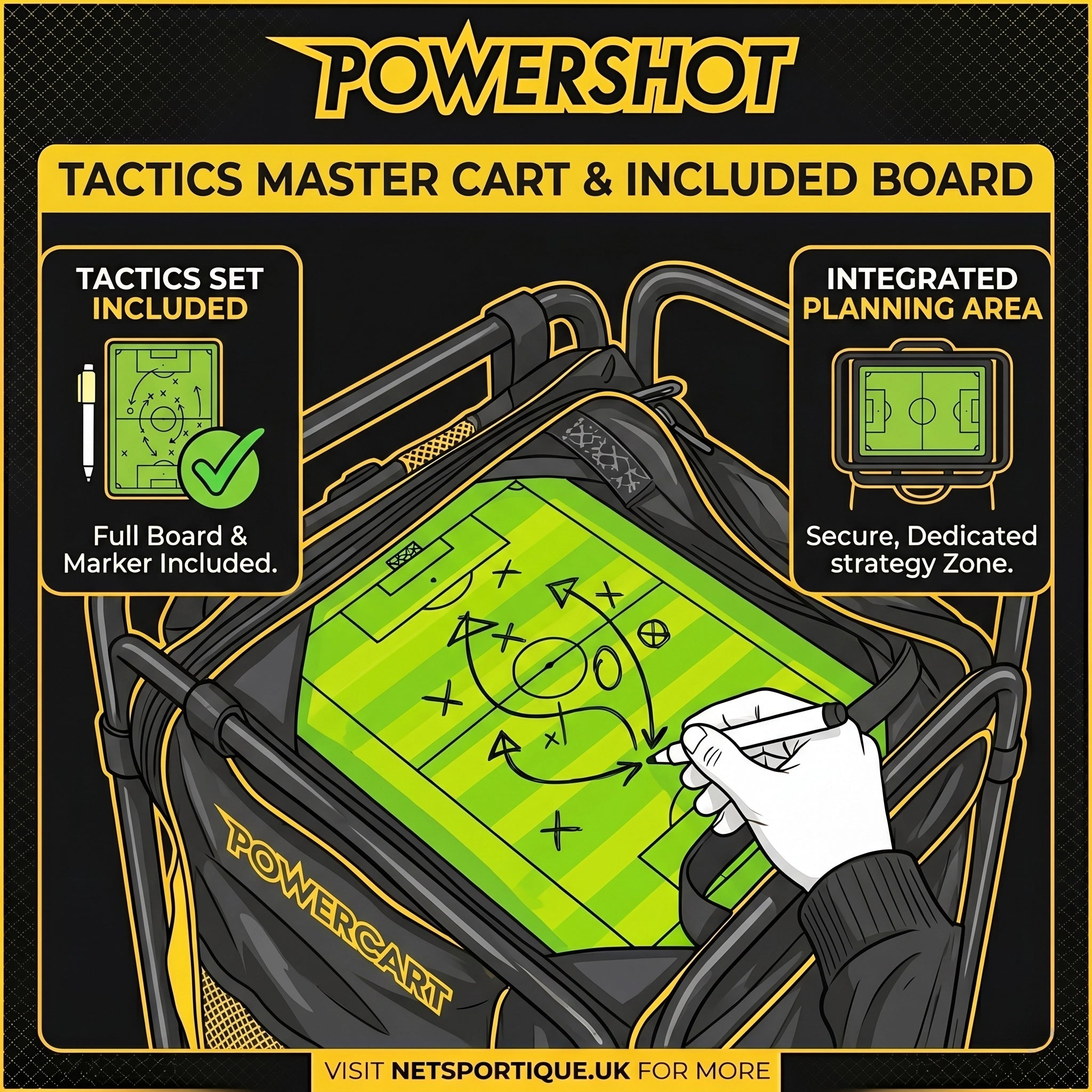 Professional Equipment Cart Powershot