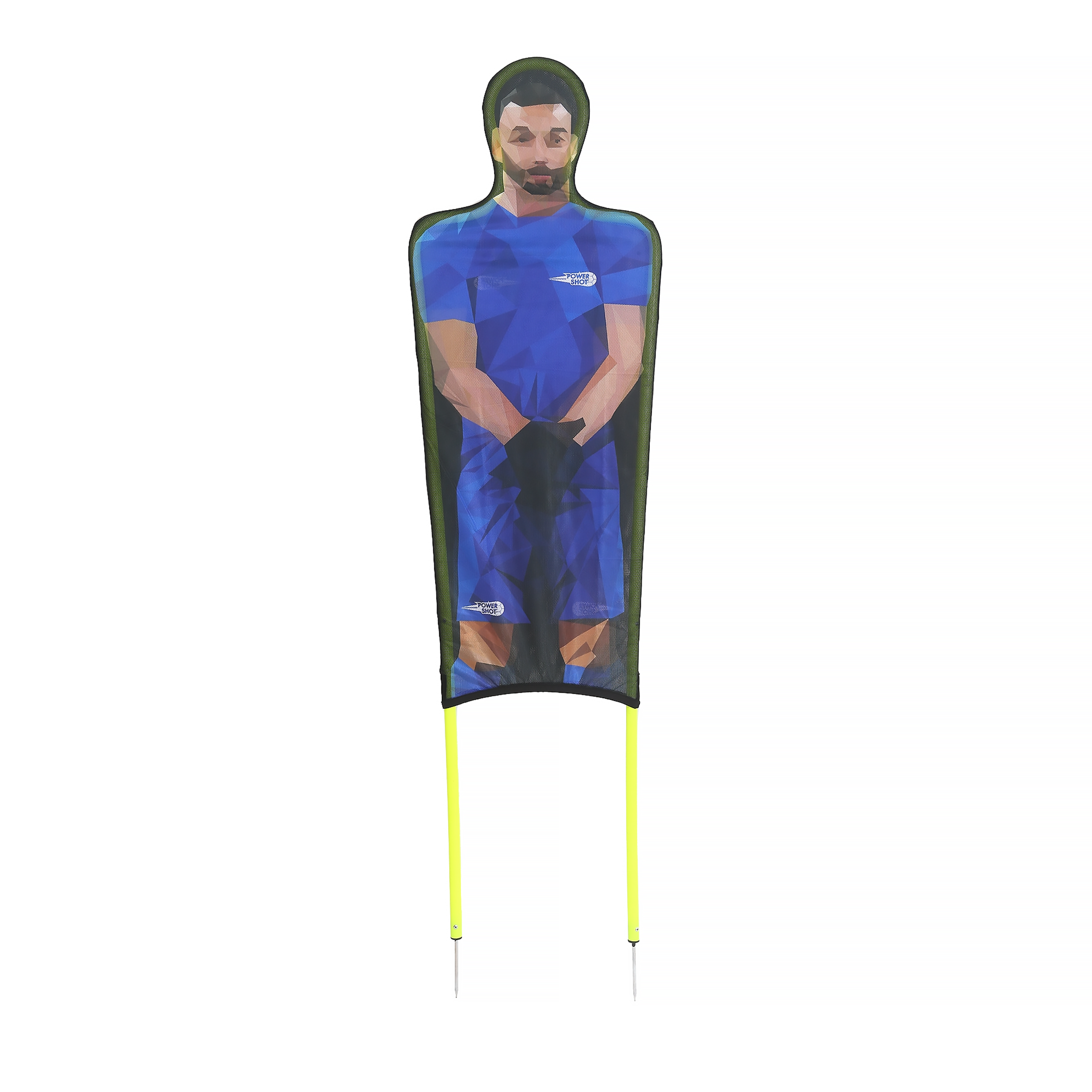 Set of 3 flexible mannequins in printed polyester - 180cm Powershot