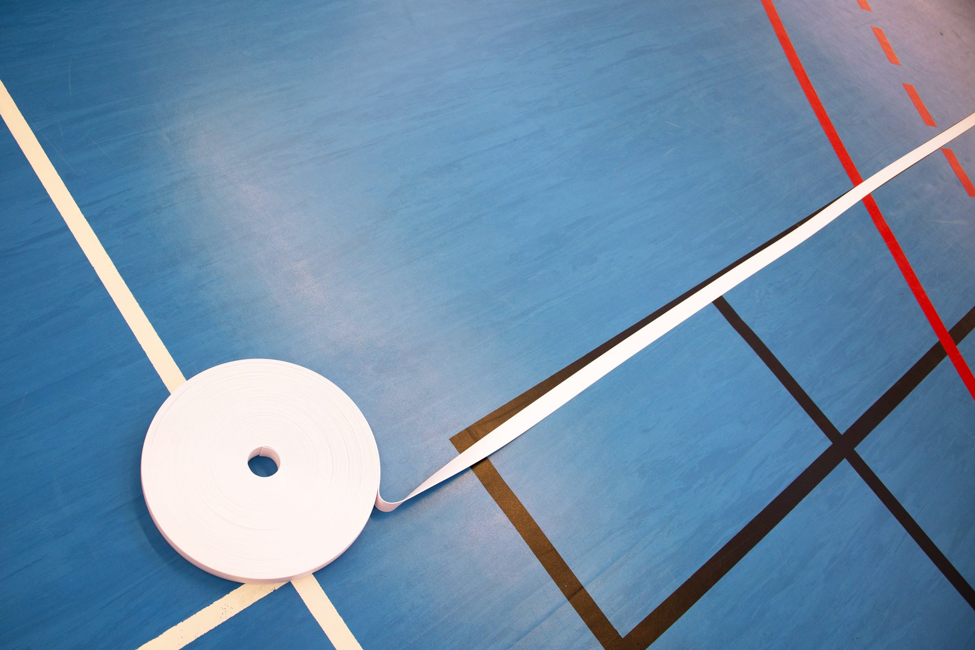 Non slip marking line