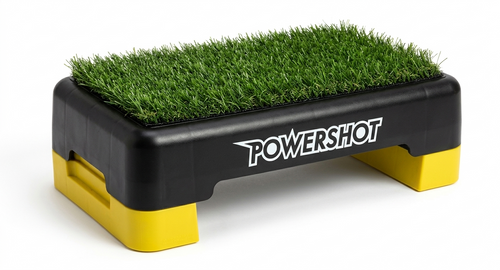 Step with synthetic turf - 45cm x 28cm x 10cm