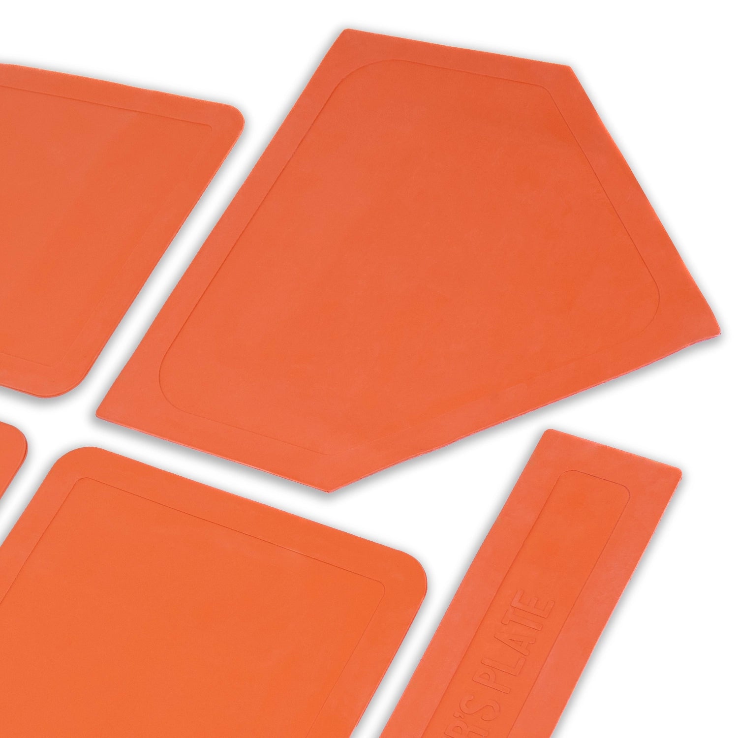 Kit of 3 aluminium baseball bats and balls with bases