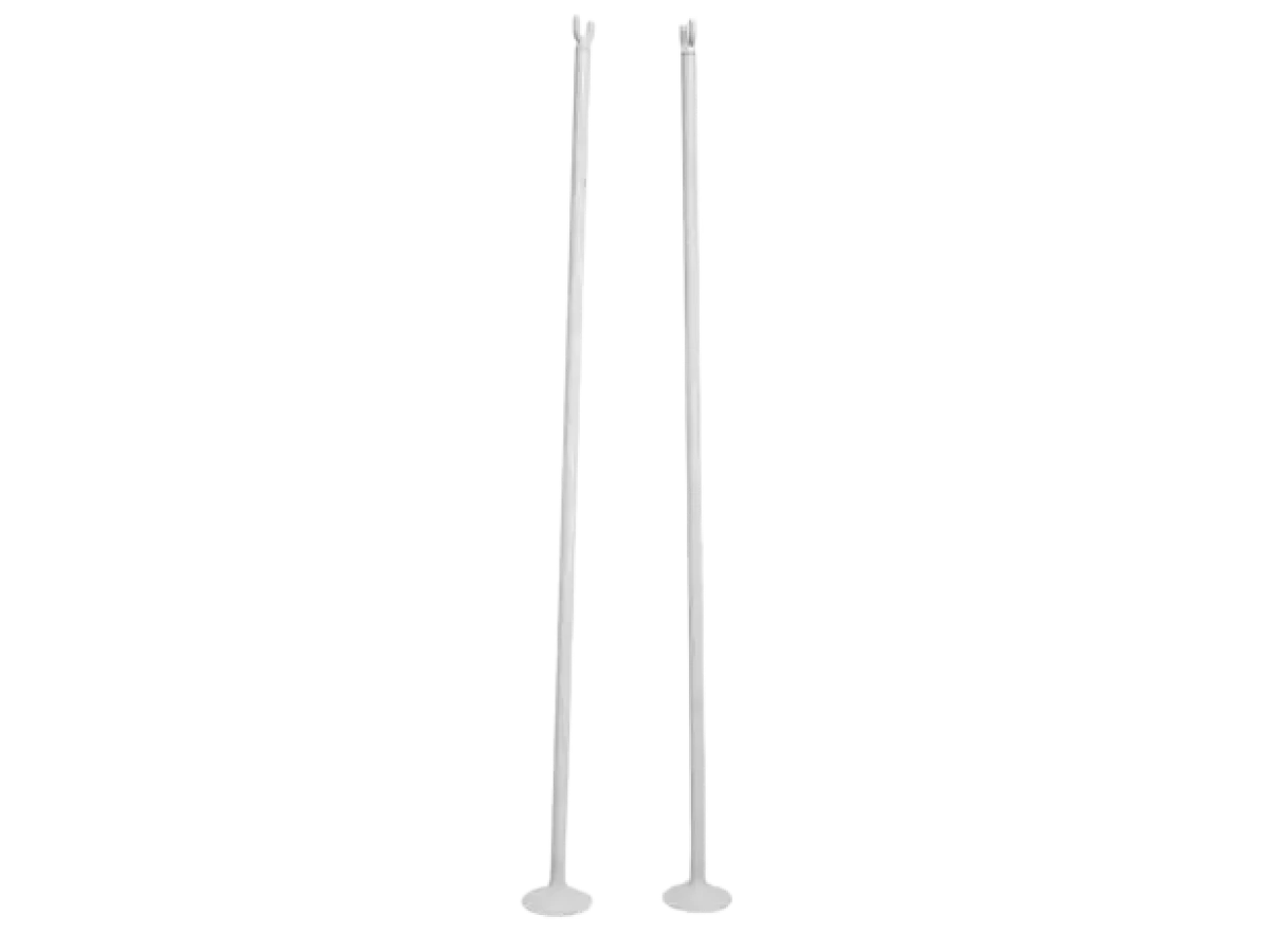 Pair of tennis single posts