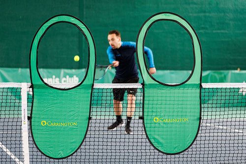 Set of 2 shooting targets for training with carrying bag