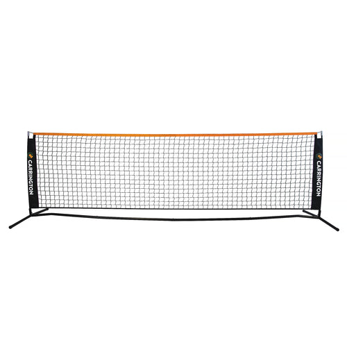 Tennis posts and net with carrying bag - 6m