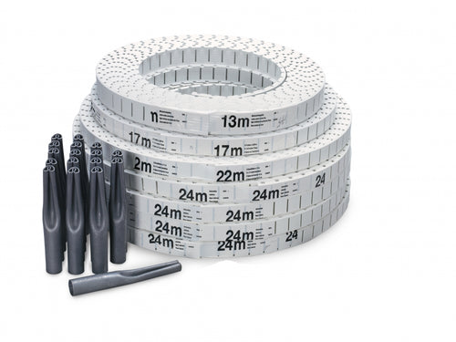 Marking lines for tennis courts