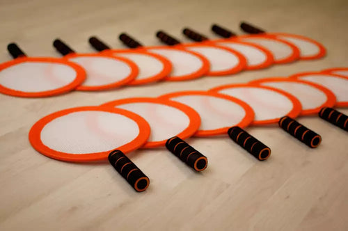 Set of 12 mini tennis racket