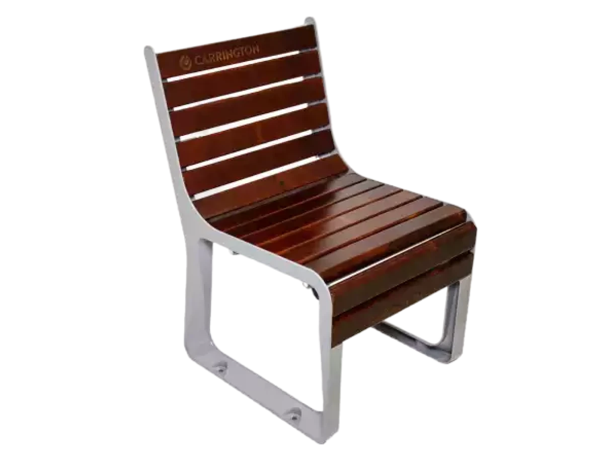 Premium tennis chair with backrest