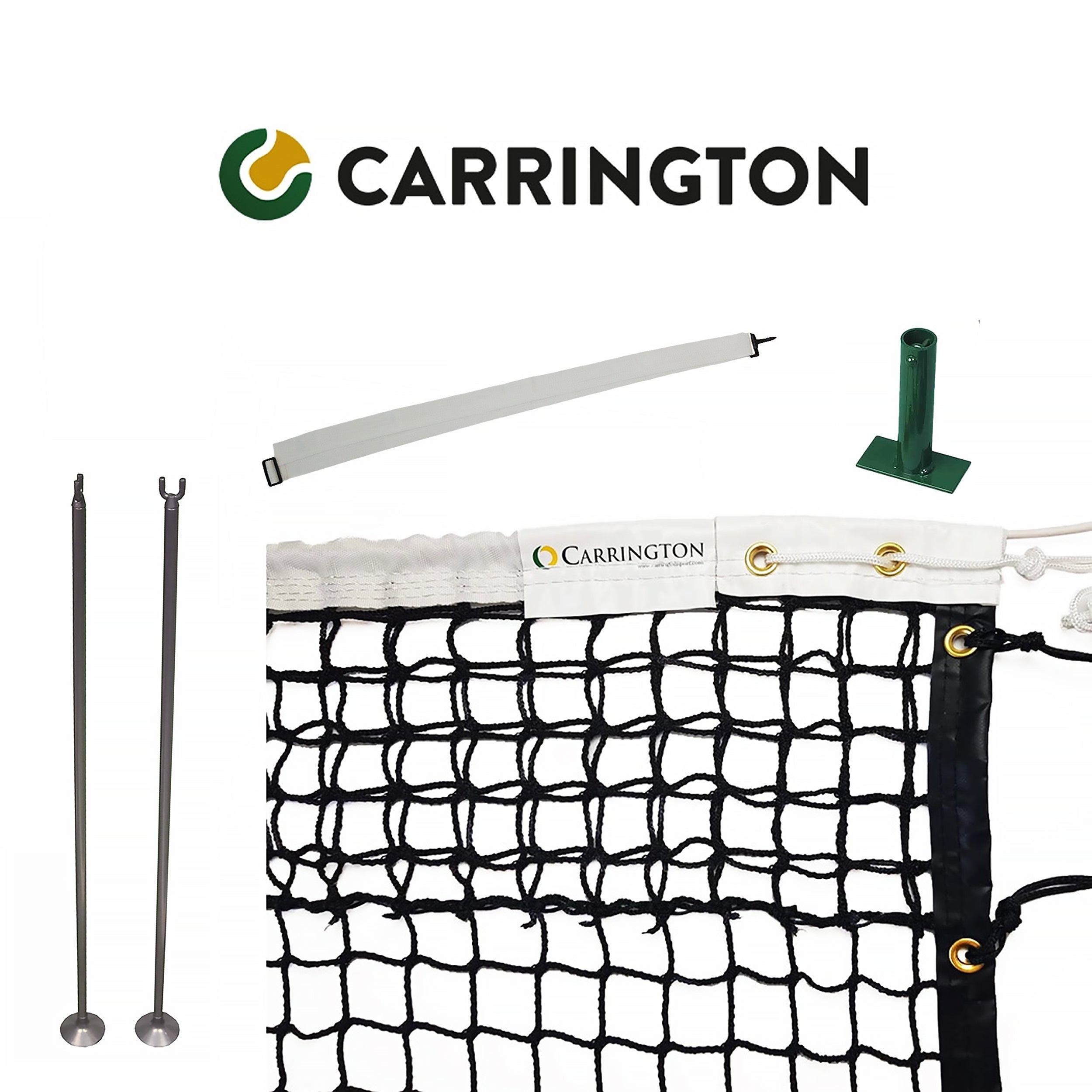 Tennis hard court net kit