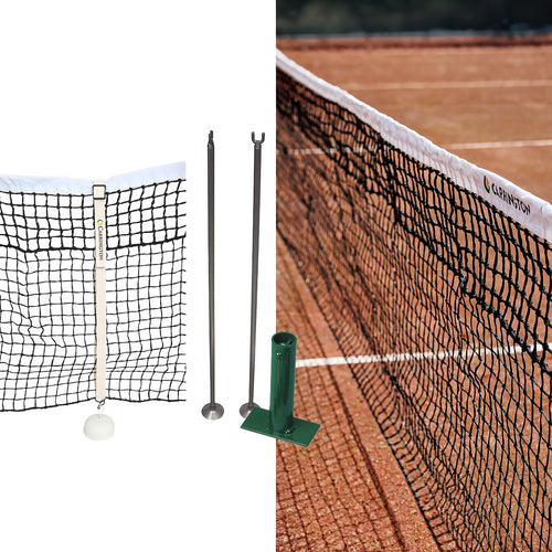 Tennis clay court net kit