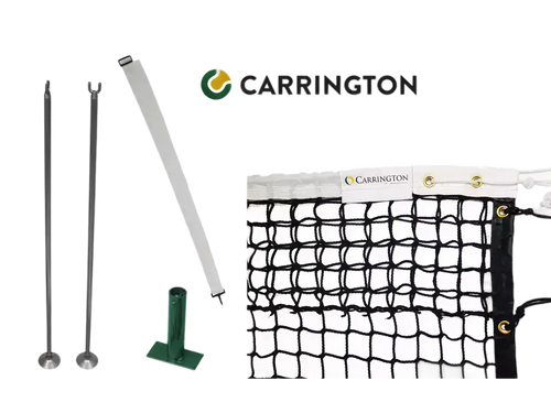 Tennis hard court net kit