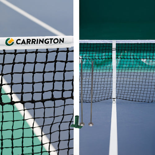 Tennis hard court net kit
