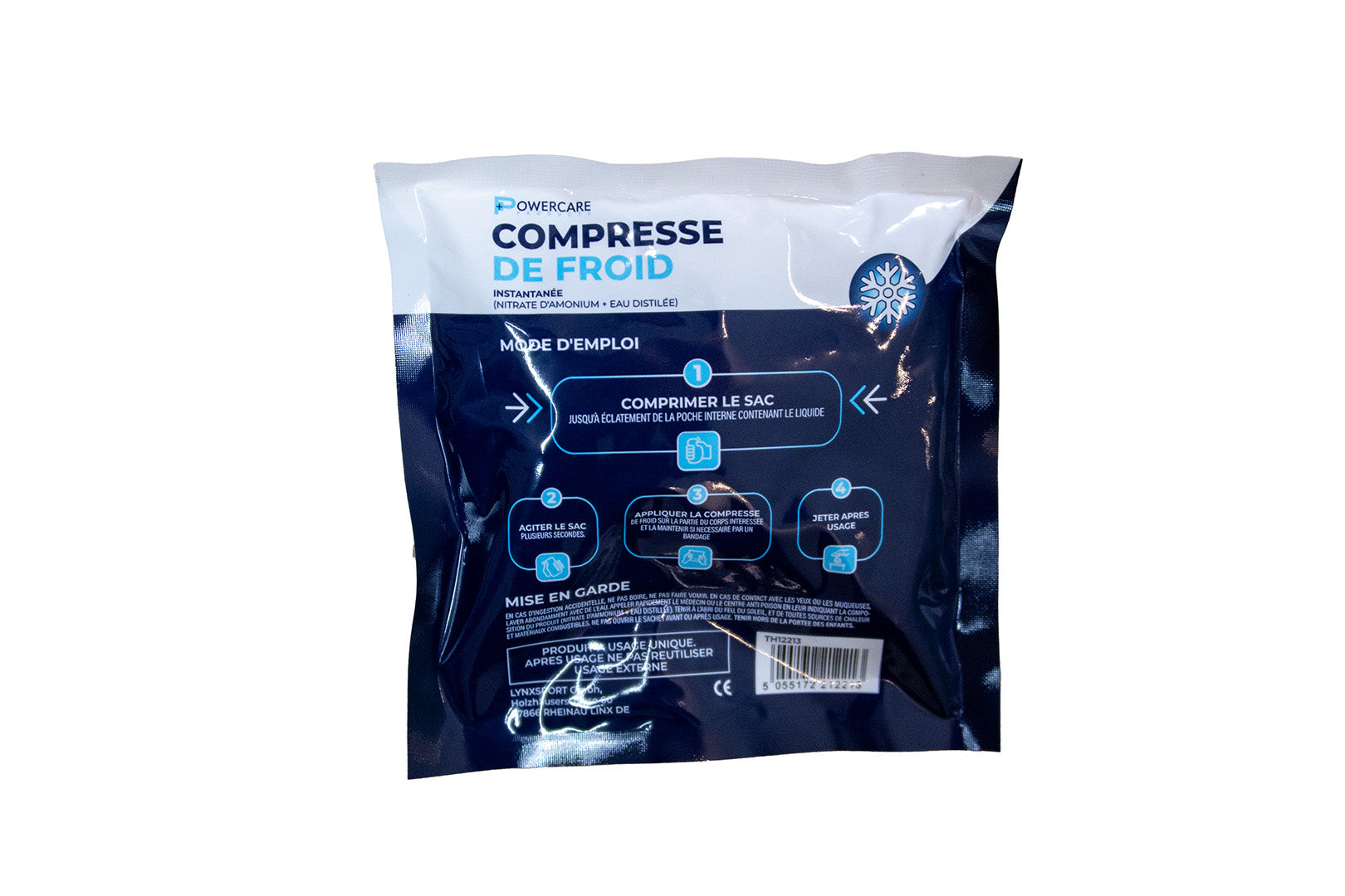 Instant ice pack mini - 15cm x 15cm