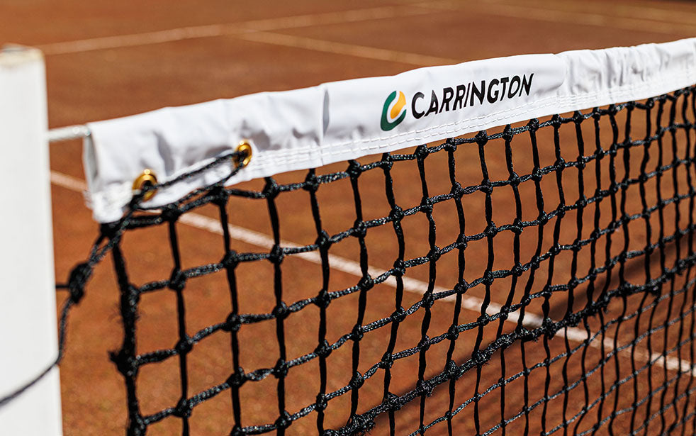 Expert 3.5mm tennis net double mesh clay special - 12.70m x 1.05m