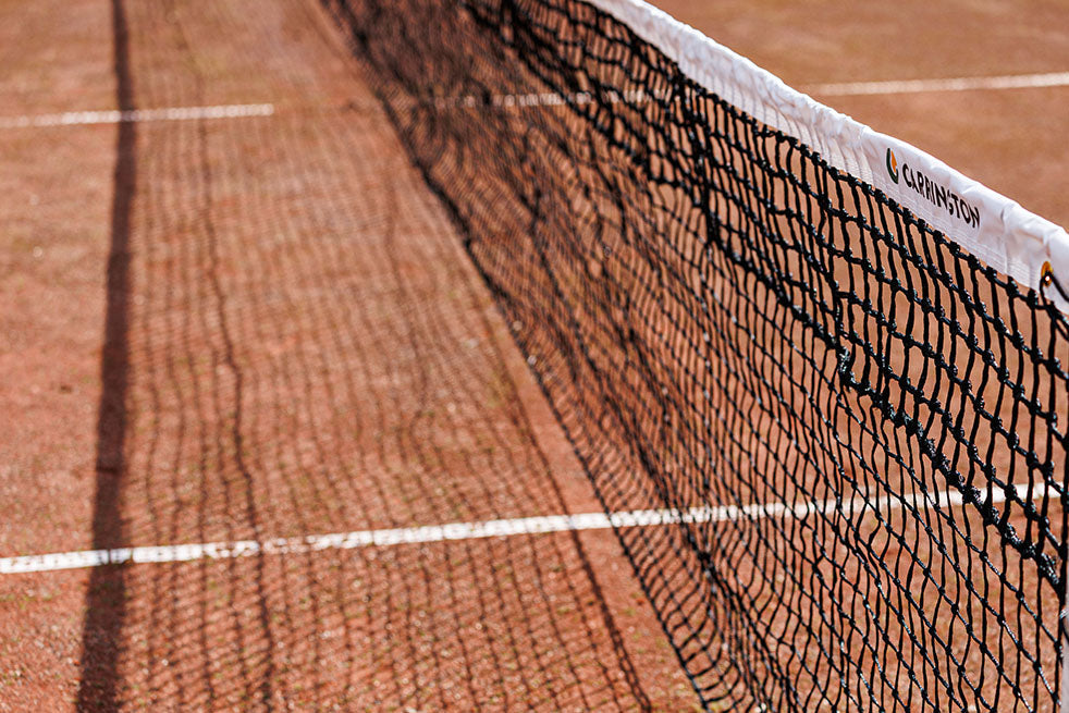 Expert 3.5mm tennis net double mesh clay special - 12.70m x 1.05m