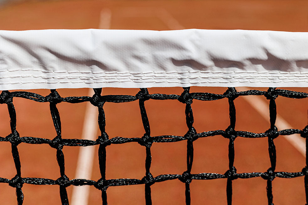Expert 3.5mm tennis net double mesh clay special - 12.70m x 1.05m