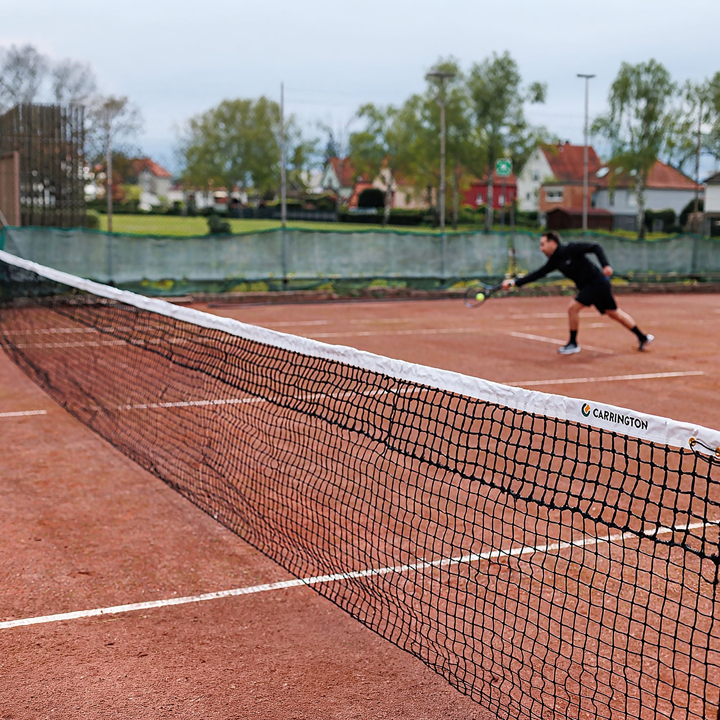 Expert 3.5mm tennis net double mesh clay special - 12.70m x 1.05m