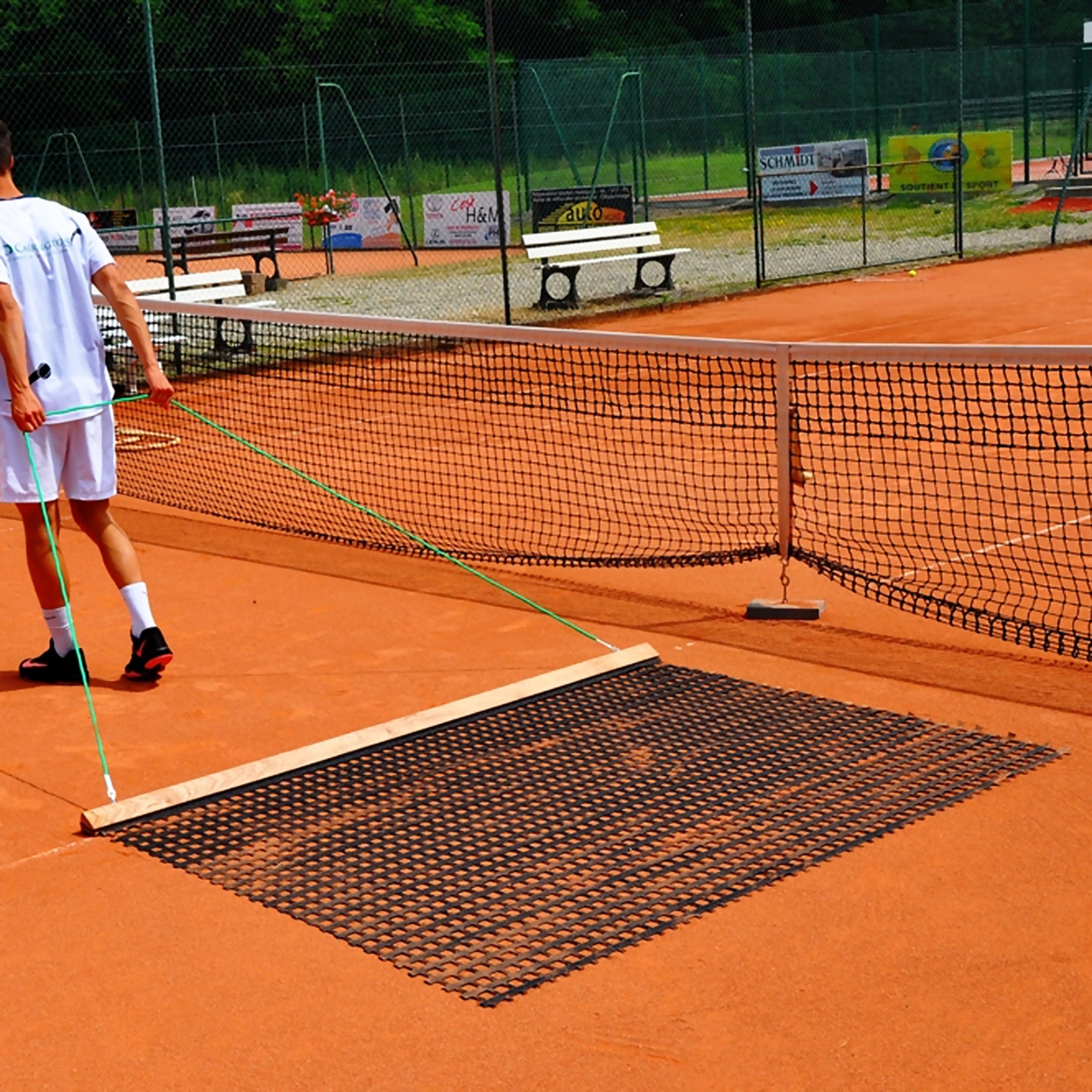 Wooden tennis court stretcher - 200cm x 115cm