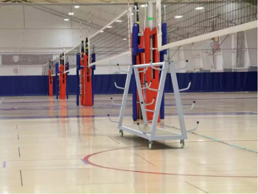 Volleyball Post Transport Trolley