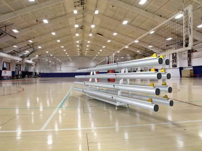 Volleyball Post Transport Trolley