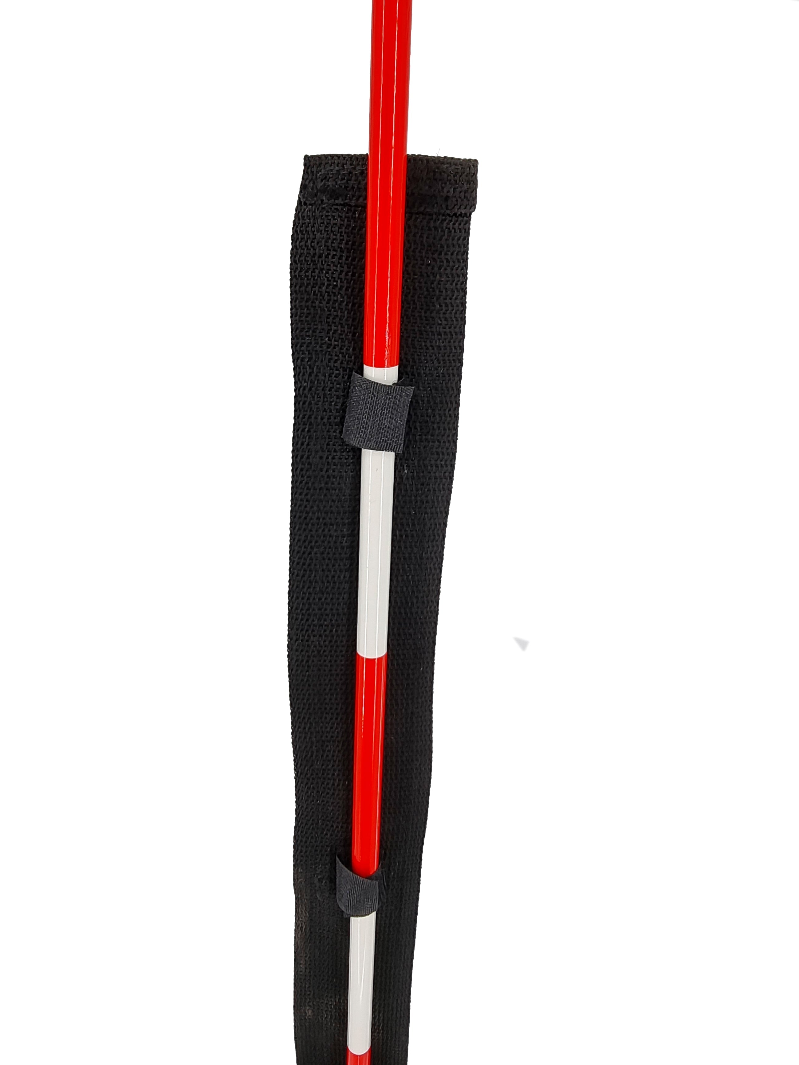 Set of 2 volleyball sights with velcro fasteners