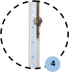 Steel volleyball posts competition - 90mm diameter with sleeves