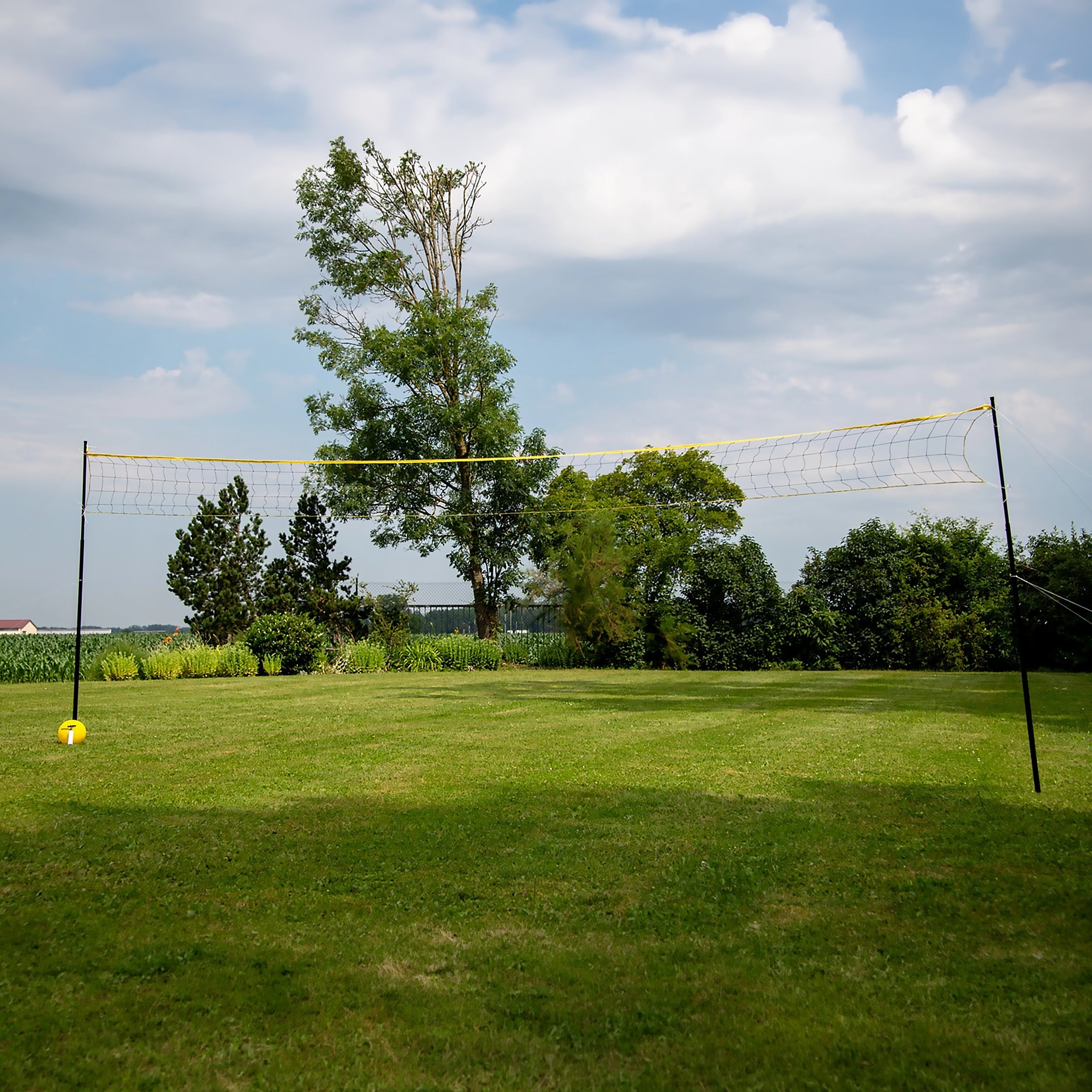 Volleyball set 6m with posts, net, ball and pump