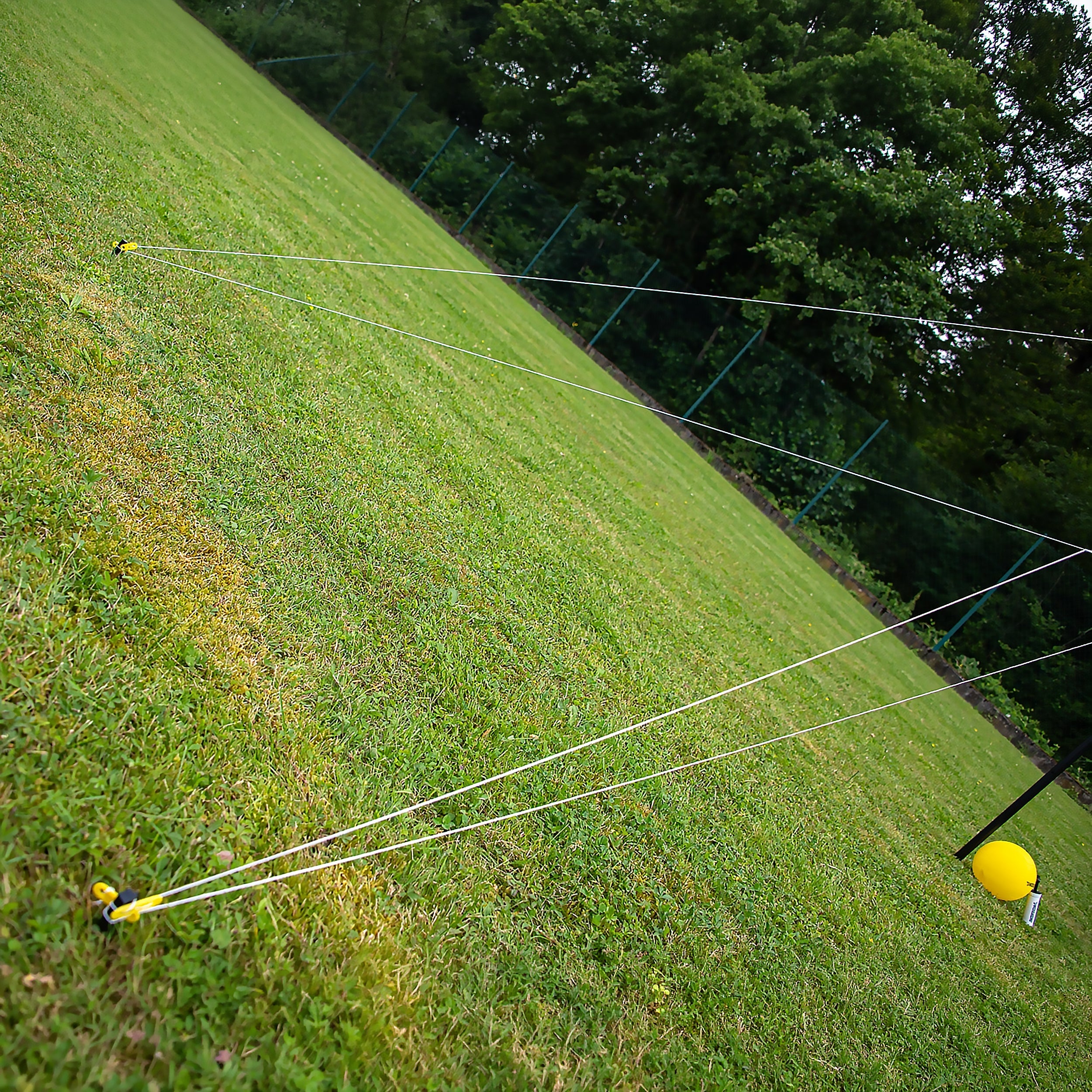 Volleyball set 6m with posts, net, ball and pump