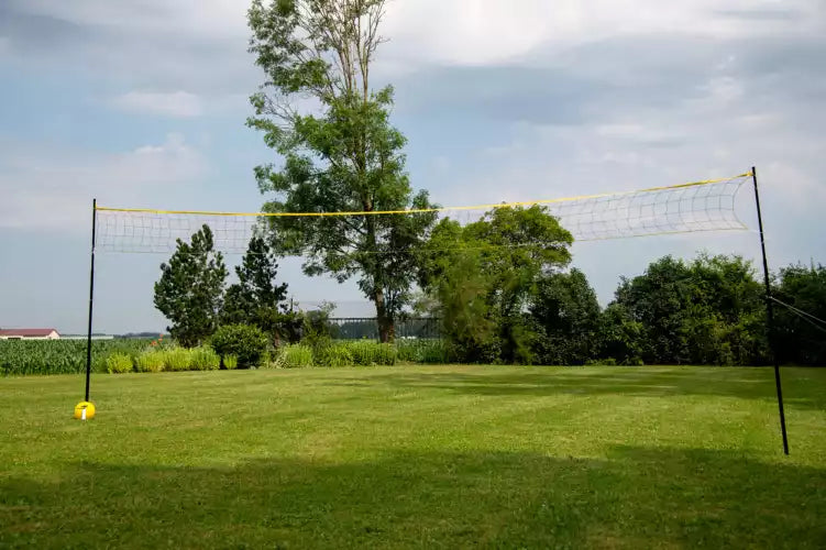 Volleyball set 6m with posts, net, ball and pump