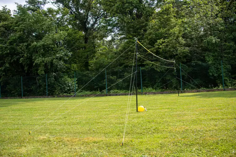 Volleyball set 6m with posts, net, ball and pump