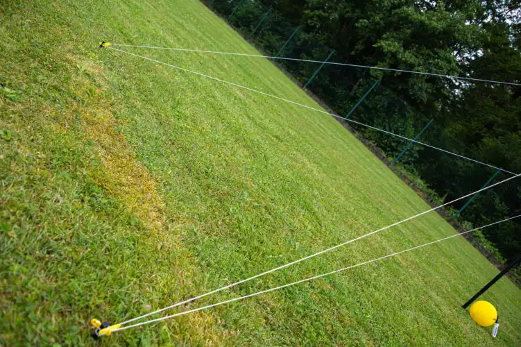 Volleyball set 6m with posts, net, ball and pump