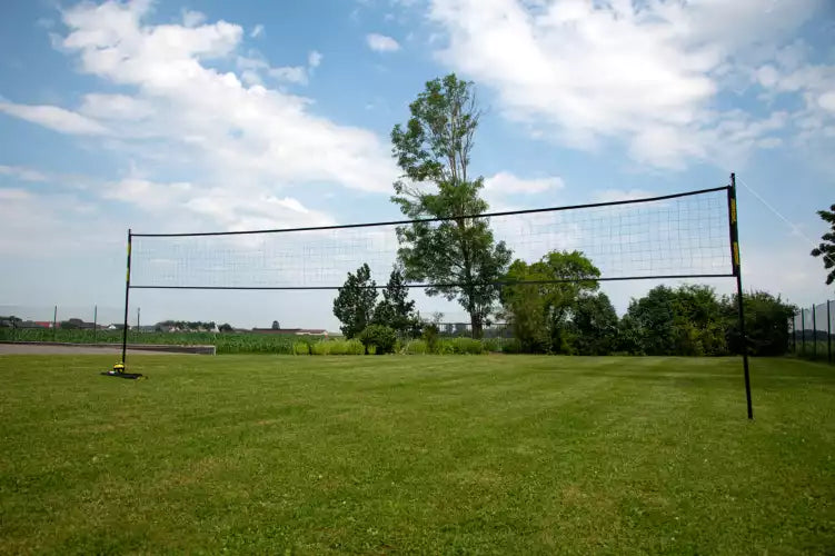 Volleyball set 9.14m with posts, bag, net, ball and pump