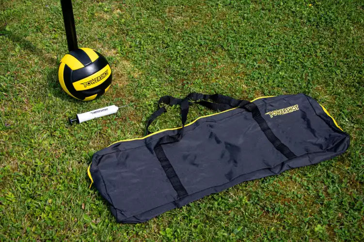 Volleyball set 9.14m with posts, bag, net, ball and pump