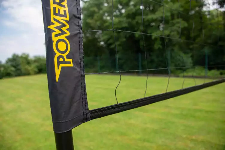 Volleyball set 9.14m with posts, bag, net, ball and pump