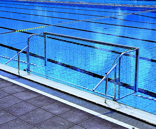 Fixed water polo goals (pair) - 300cm x 90cm
