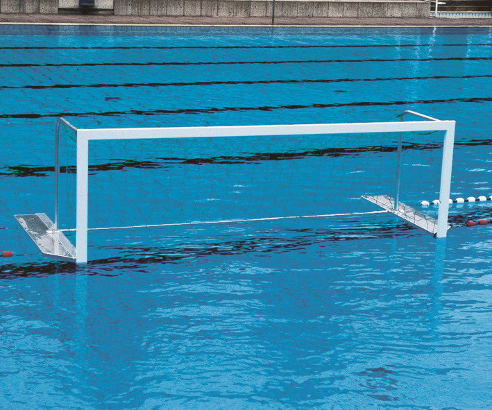 Folding floating water polo goals (pair)