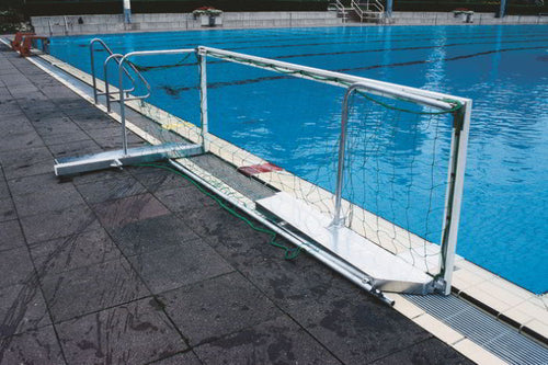 Folding floating water polo goals (pair)