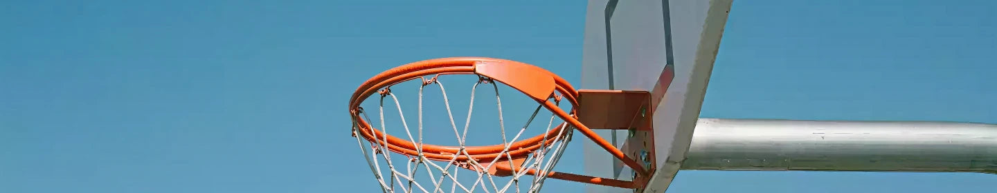Outdoor basketball hoops