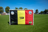 Shooting wall with flag - 3m x 2m
